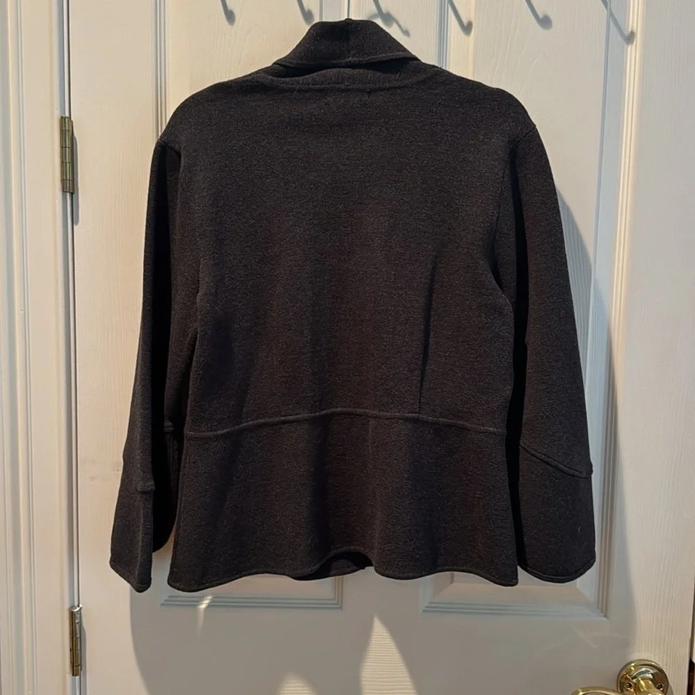 Alfani dark gray knit Blazer Sz XL - Picture 2 of 5